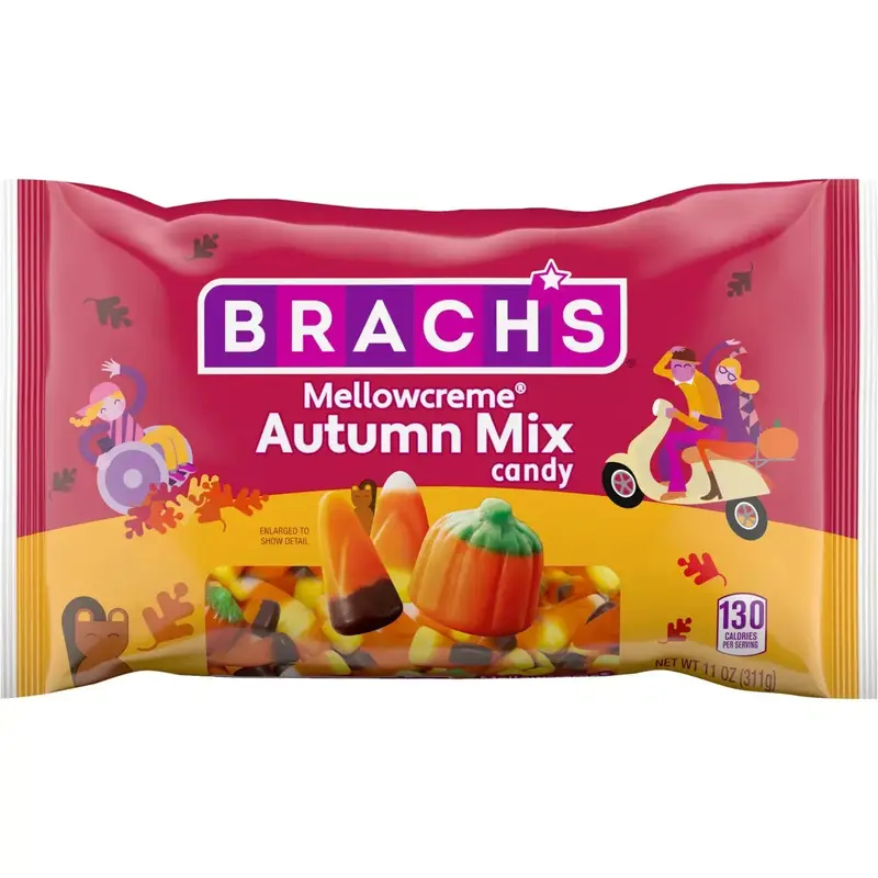 Brach's Autumn Mix Candy Corn: 11-Ounce Bag