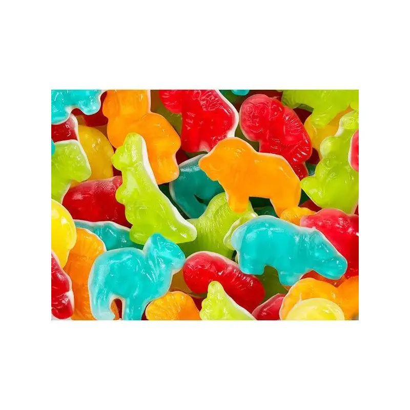 Gummy Zoo Animals Assortment: 5LB Bag