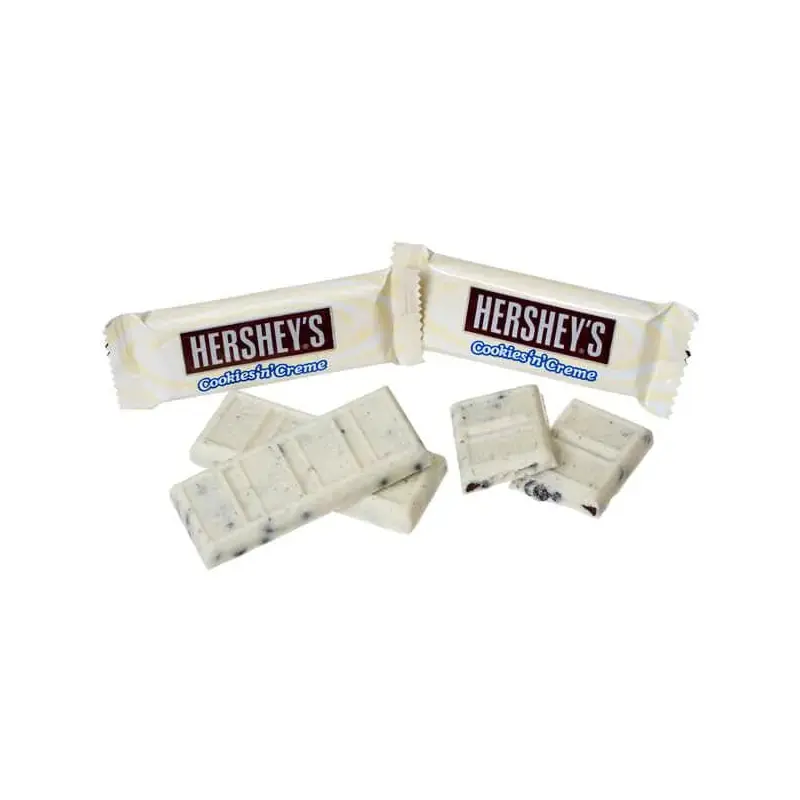 Hershey's Cookies n Creme Snack Size Candy Bars: 35-Piece Bag
