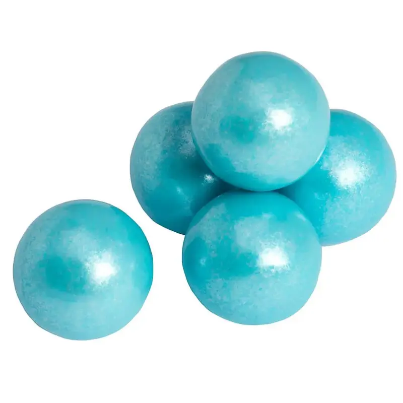 Shimmer Pearl Powder Blue 1-Inch Gumballs: 12LB Case