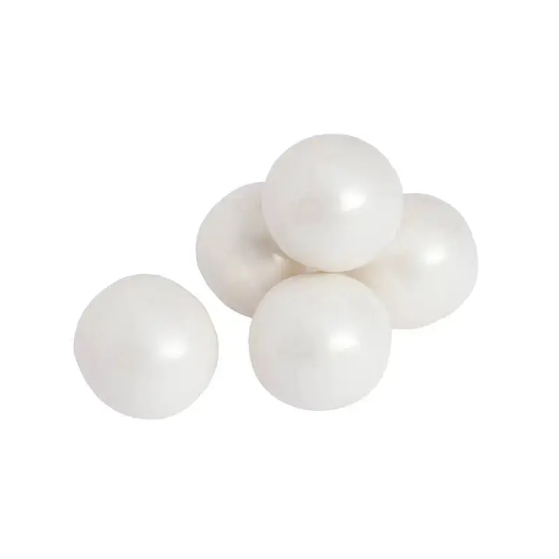 Shimmer Pearl White 1-Inch Gumballs: 12LB Case