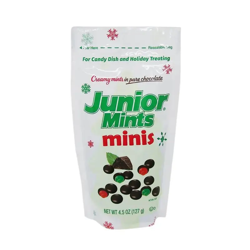 Christmas Junior Mints Minis: 4.5-Ounce Bag
