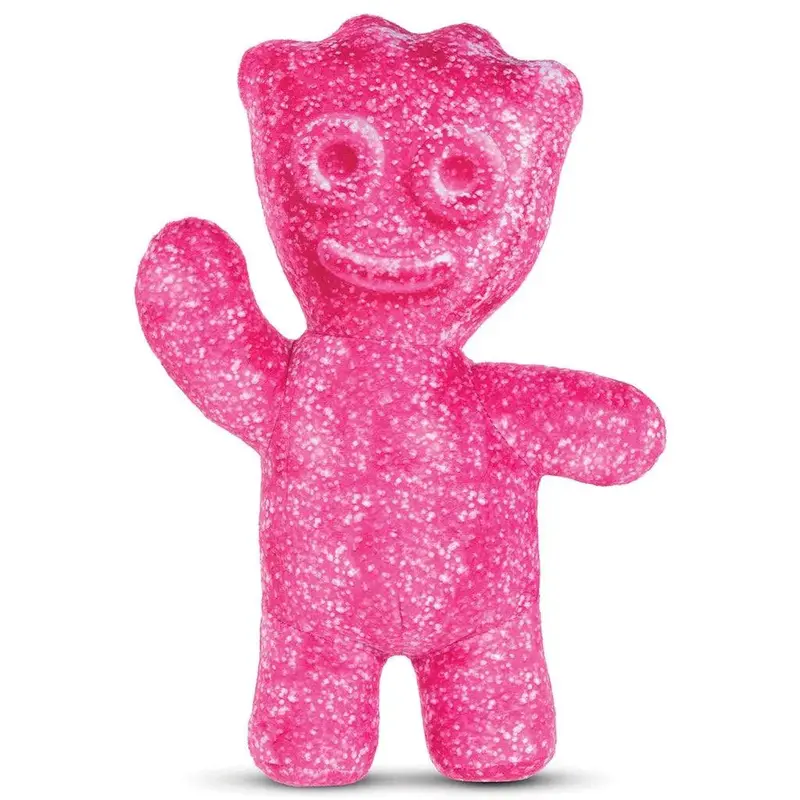 Sour Patch Plush Pink Pillow