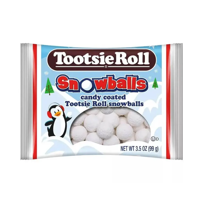 Tootsie Roll Snowballs Candy Packs: 24-Piece Box