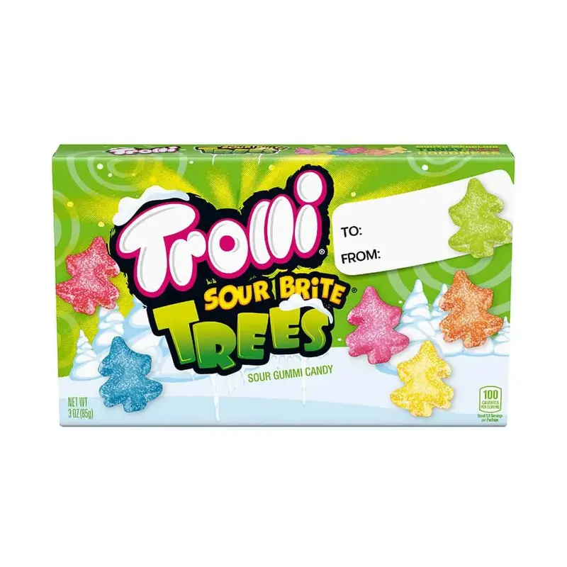 Trolli Sour Brite Trees Theater Boxes: 12-Piece Box