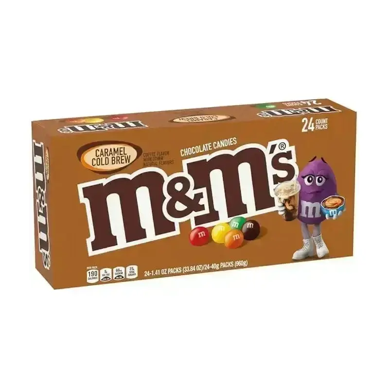 Caramel Cold Brew M&M's: 24-Piece Display