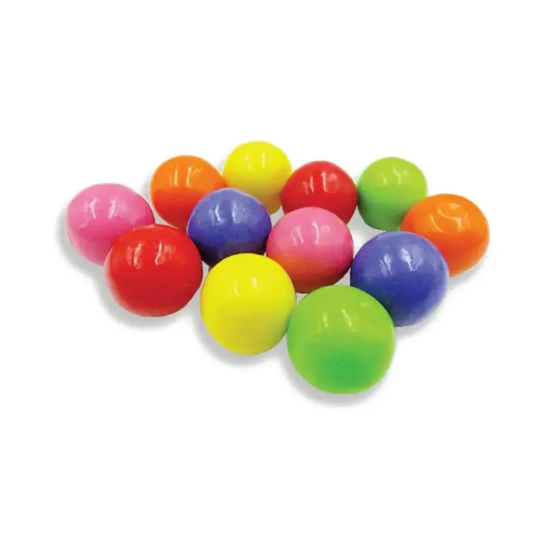 Color Splash Assorted 1-Inch Gumballs: 12LB Case
