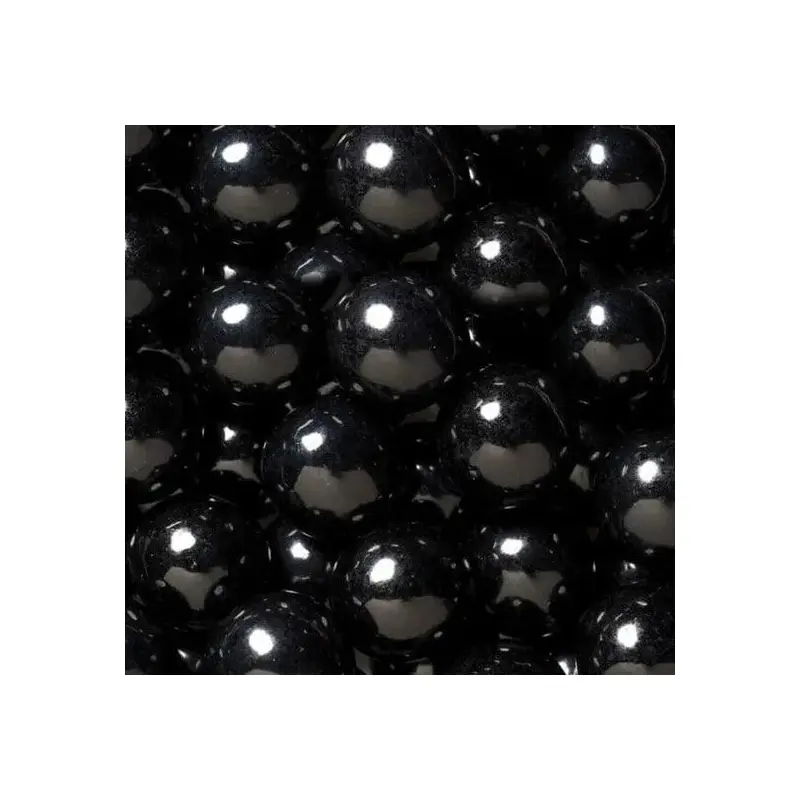 Color Splash Black 1-Inch Gumballs: 2LB Bag