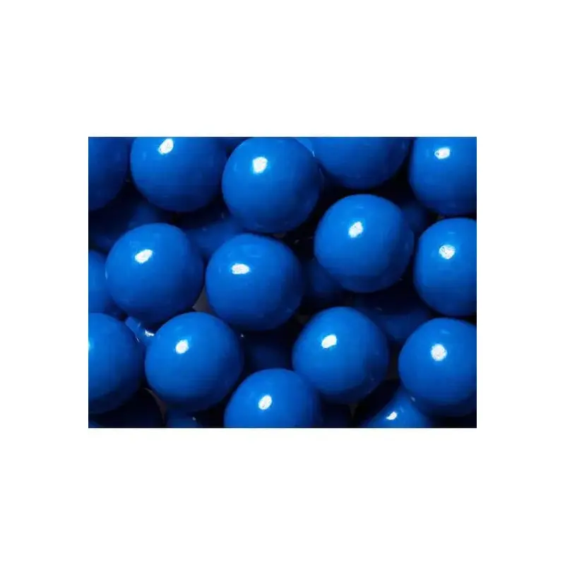 Color Splash Blue 1-Inch Gumballs: 2LB Bag