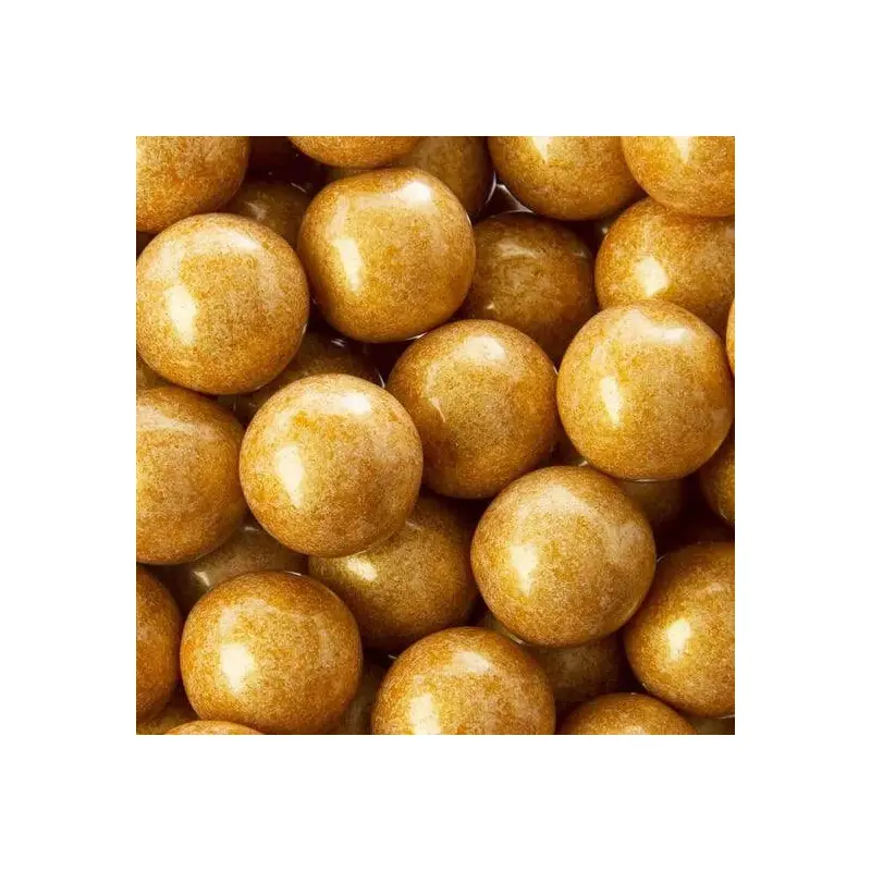 Color Splash Gold 1-Inch Gumballs: 2LB Bag
