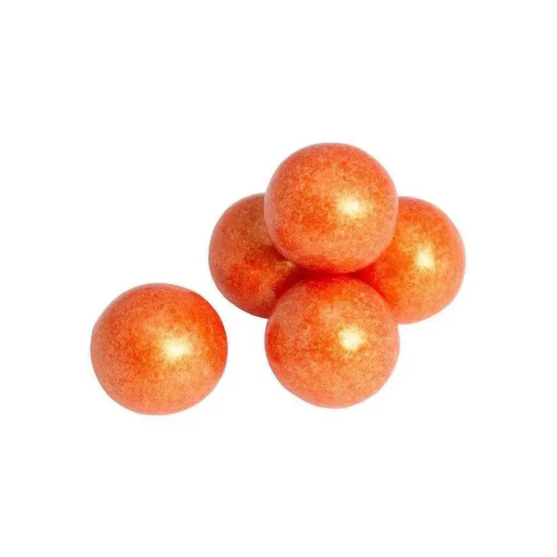 Color Splash Pearl Orange 1-Inch Gumballs: 2LB Bag