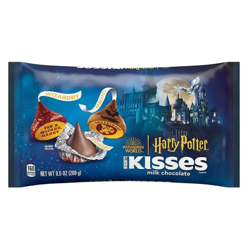 Hershey's Kisses Milk Chocolates with Harry Potter Foils: 9.5-Ounce Bag