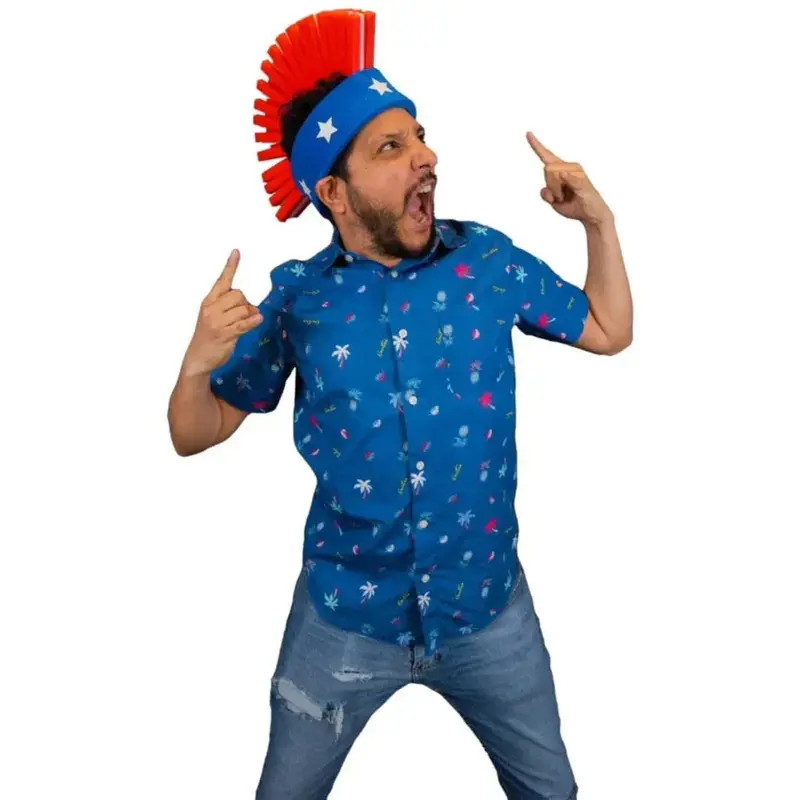 USA Mohawk Headband