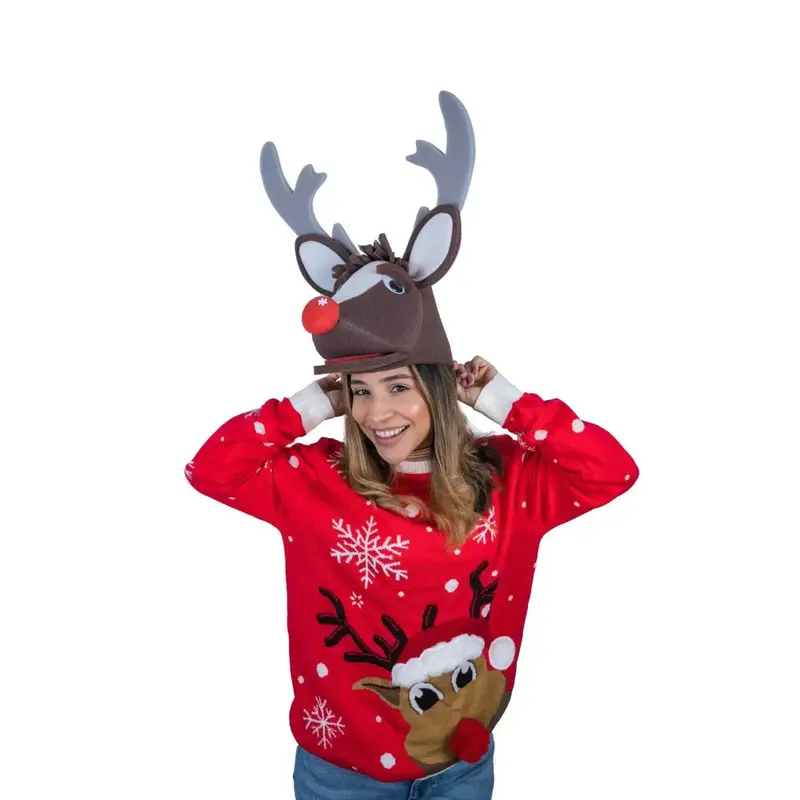 Rudolph The Reindeer Hat