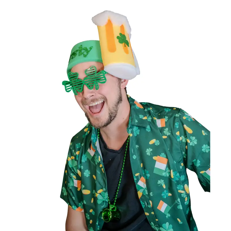 St. Patrick's Beer Mug Headband