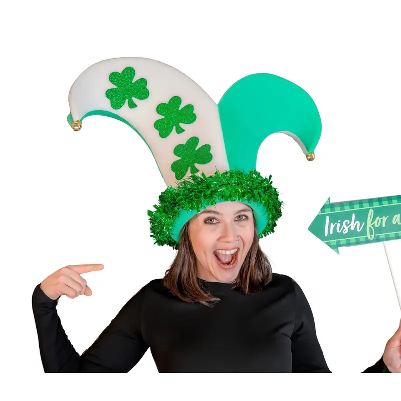 St. Patricks Jester Hat