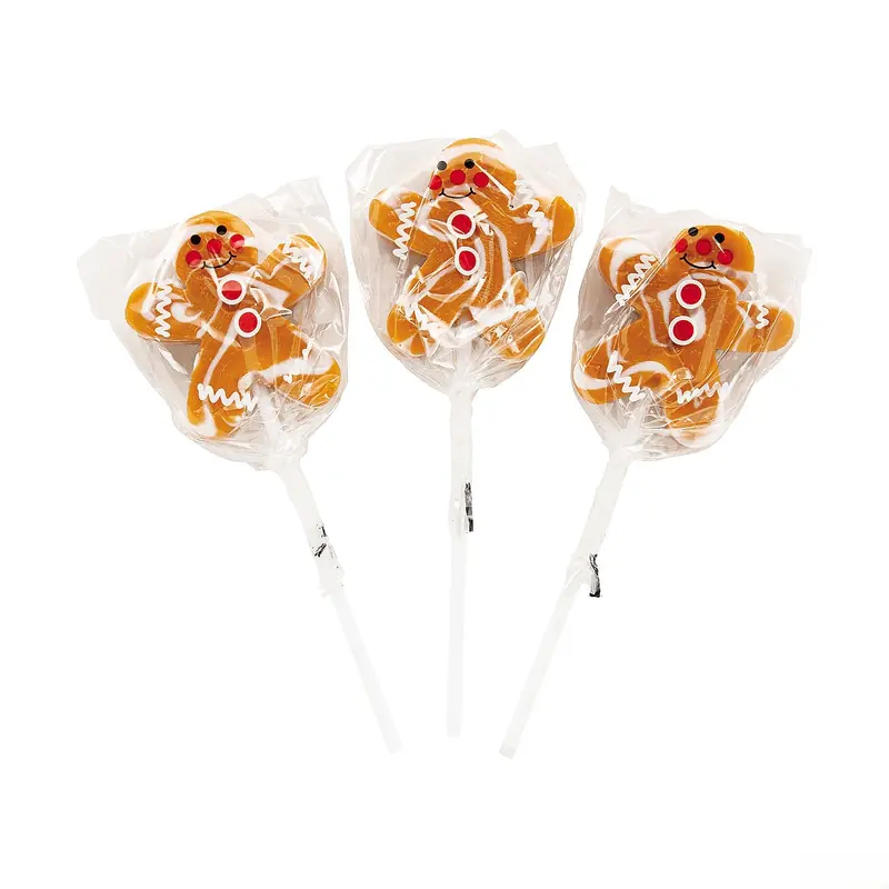 Gingerbread Swirl Lollipops: 12-Piece Bag