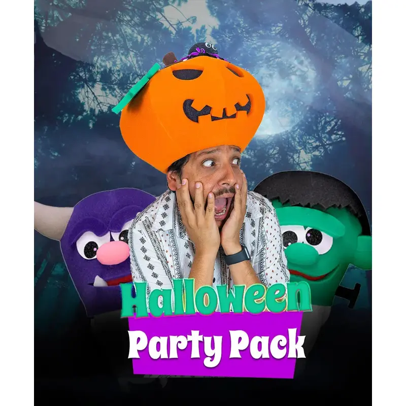 Halloween Party Pack (20 Hats & 20 Headbands)