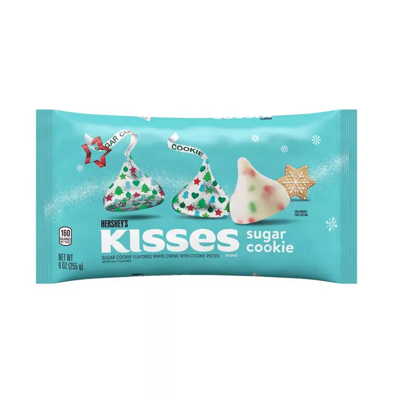 Hershey's Kisses Sugar Cookie White Creme Candy: 9-Ounce Bag