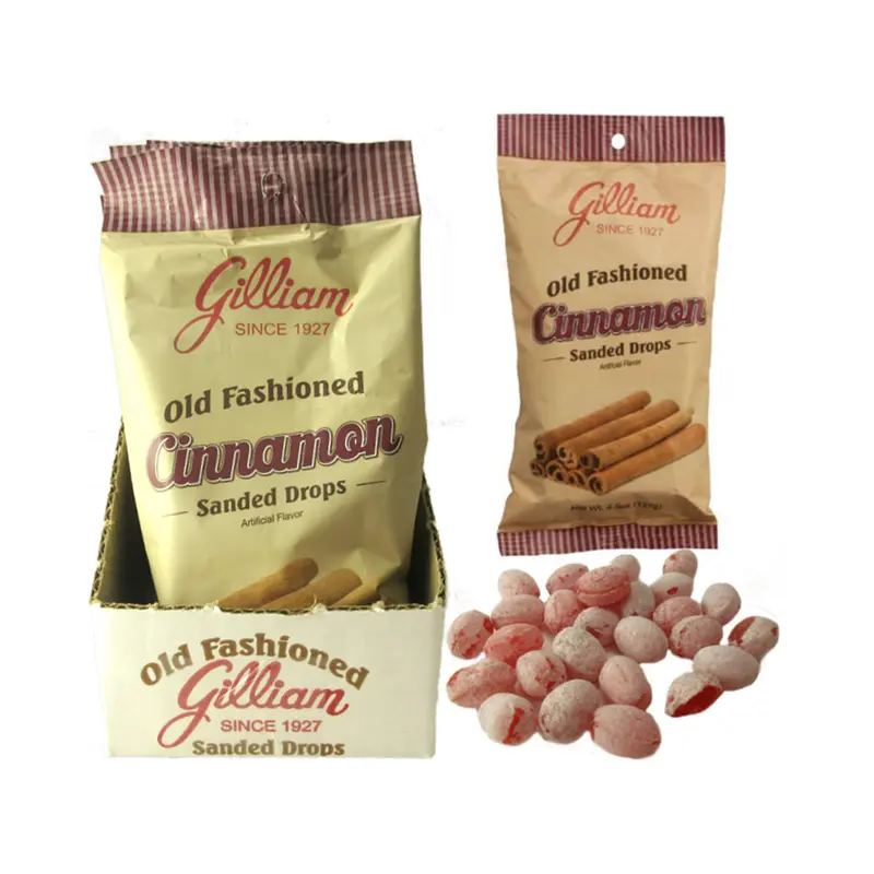 Old Fashioned Sanded Drops - Cinnamon: 12-Piece Case