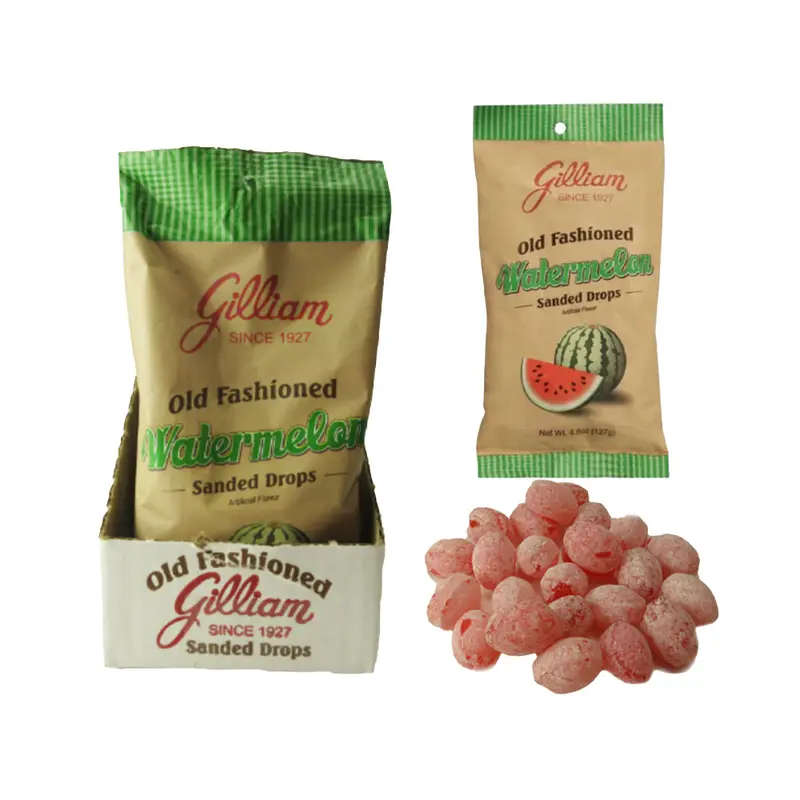 Old Fashioned Sanded Drops - Watermelon: 12-Piece Case